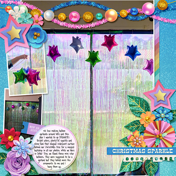 December 2025 - balloon garland backdrop