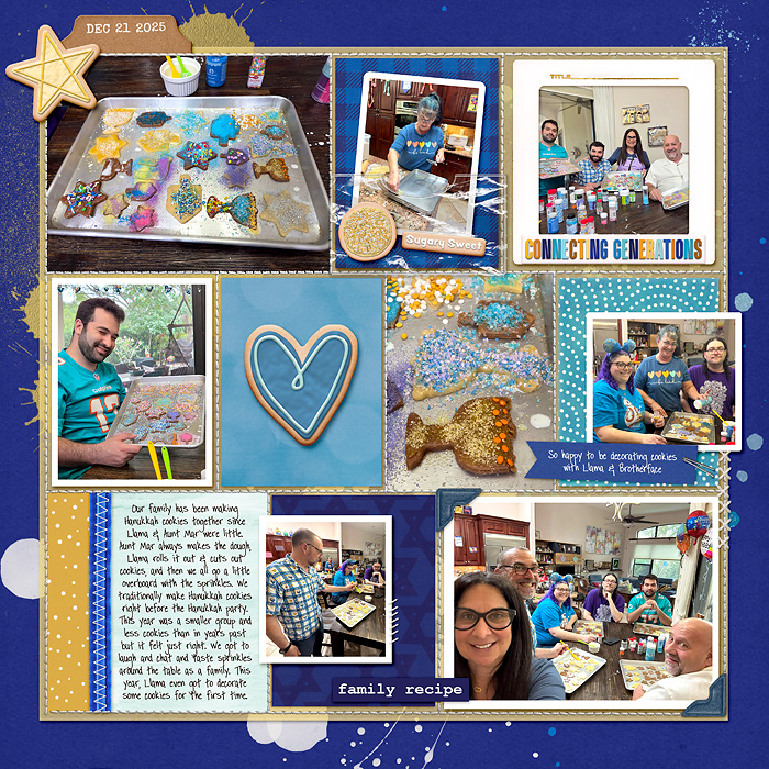 December 2025 - Hanukkah cookies