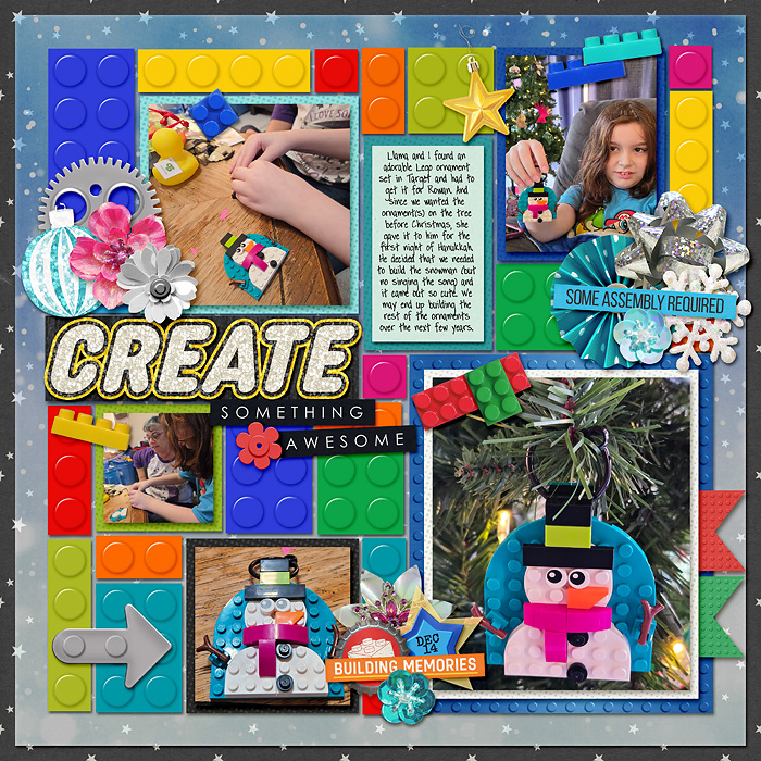 December 2025 - Lego ornament