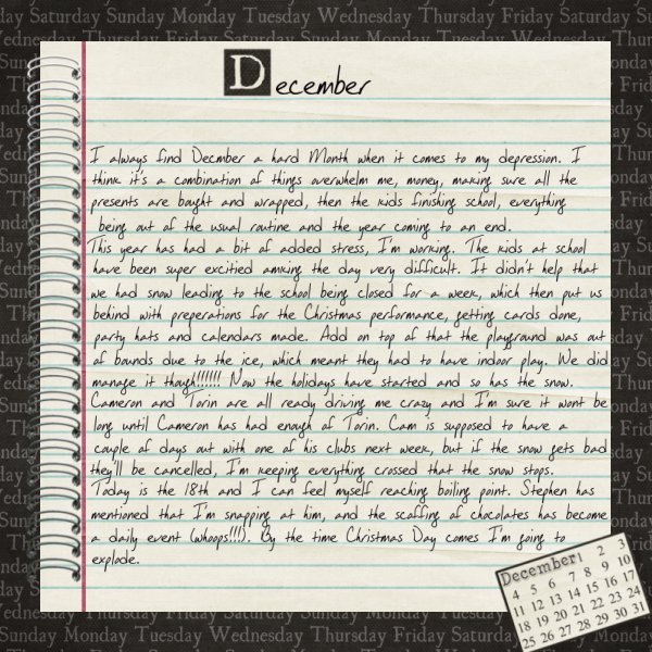December - a Month of stress