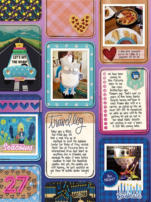 December album - road trip & third night of Hanukkah