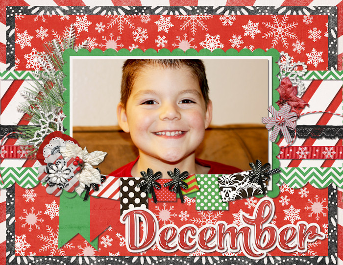 December Calendar Topper