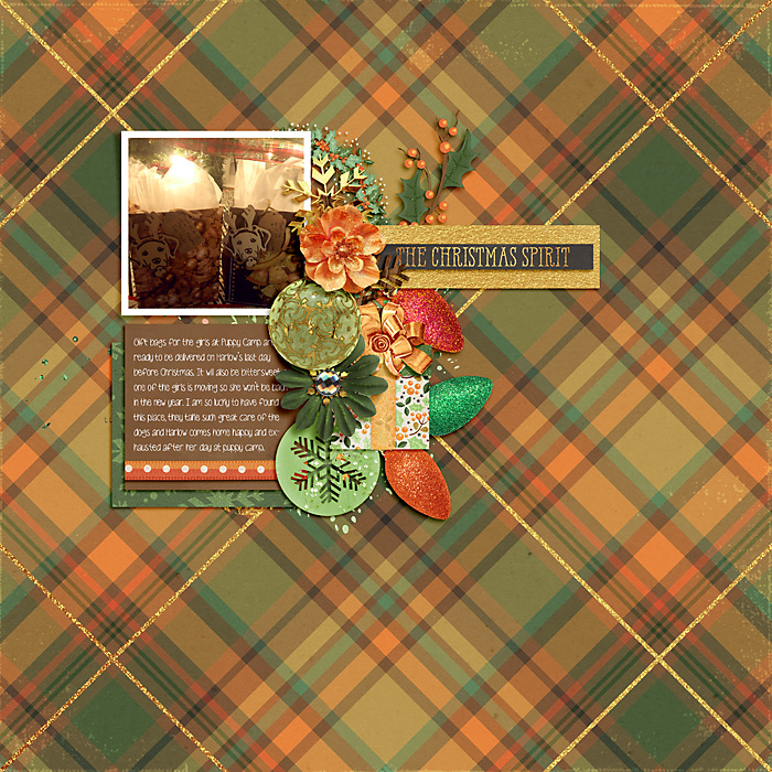 December Passport Challenge 17-Scrap Stash: Happy Holidays