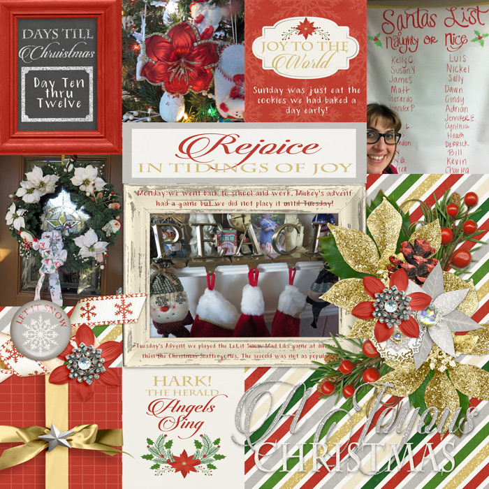 December Ten thru Twelve