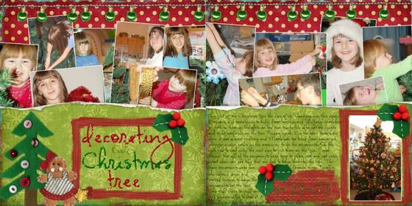 Decorating Our Christmas Tree