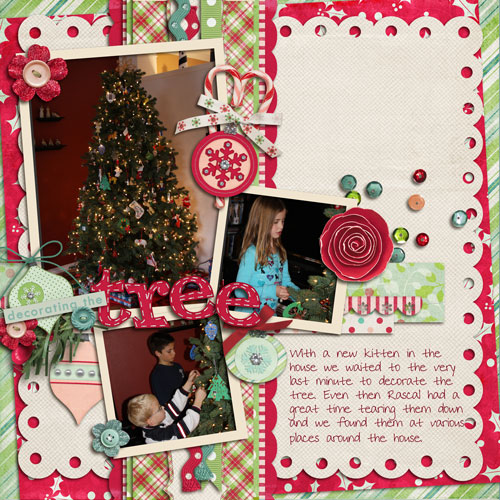 Decorating the Christmas Tree