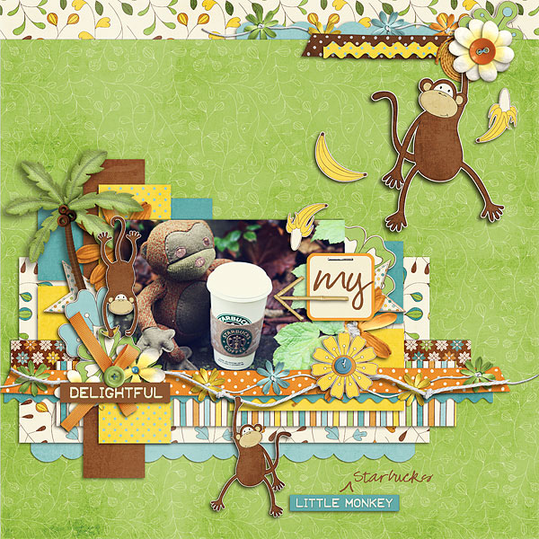 Delightful Little Starbucks Monkey