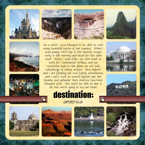 Destination:  America
