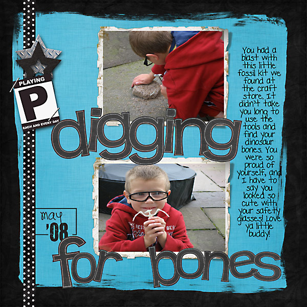 digging for bones