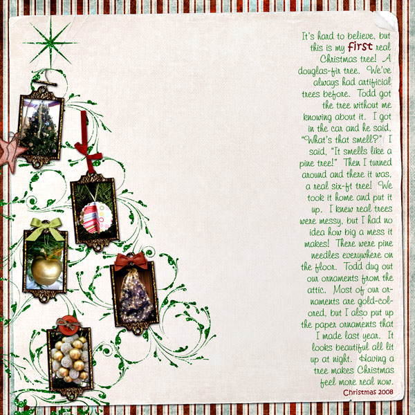 Digi Dare #113:  My First Real Tree