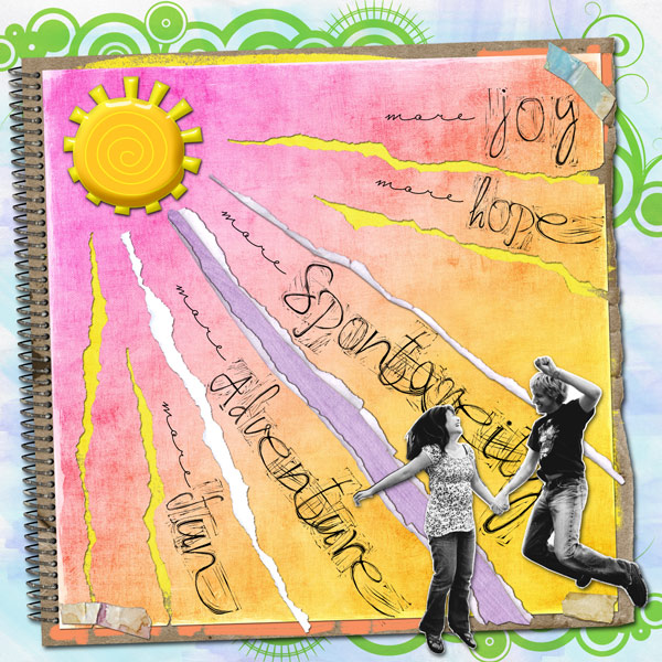 Digi Dare #143:  Art Journal