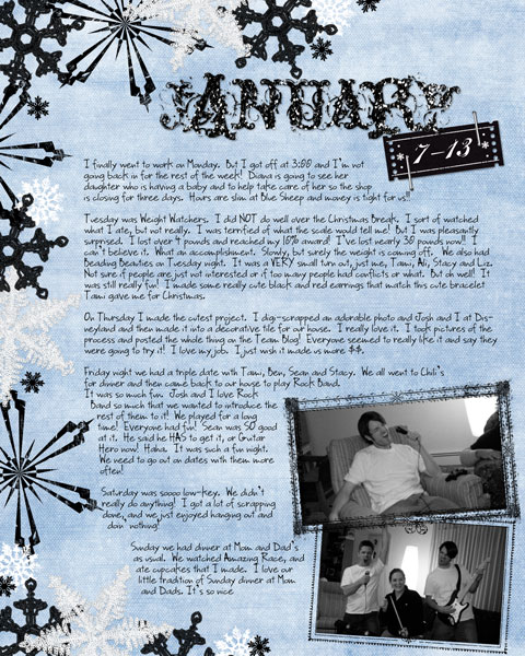 Digi-Journal Page (1/7-1/13/08)