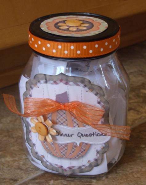 Dinner Questions Jar