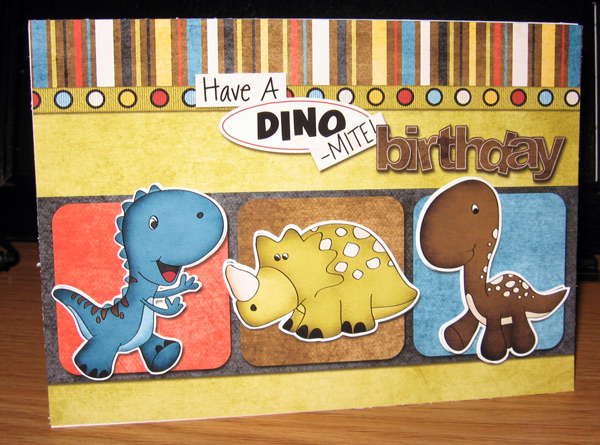 DinoMite Birthday Card