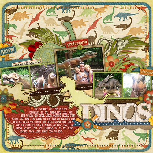 Dinos at the Zoo