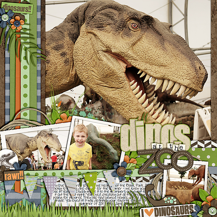 Dinos at the Zoo