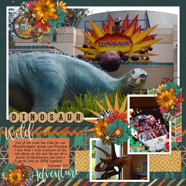 Dinosaur ride