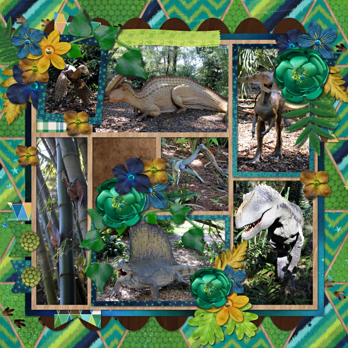 Dinosaurs at Leu Gardens Right