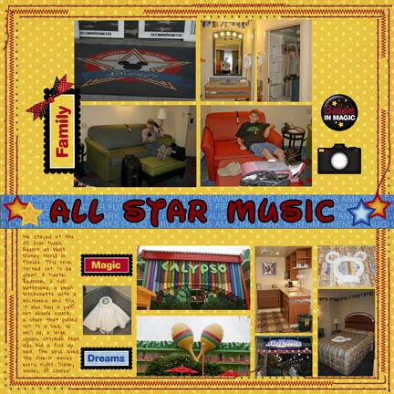 Disney:  All Star Music Resort