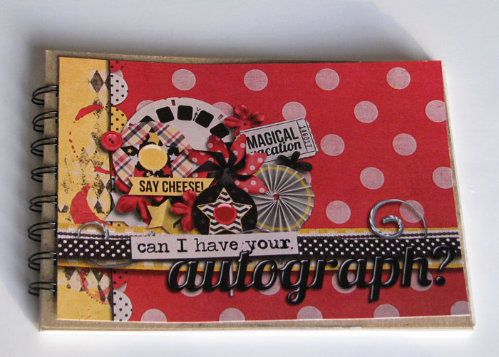 Disney Autograph Book