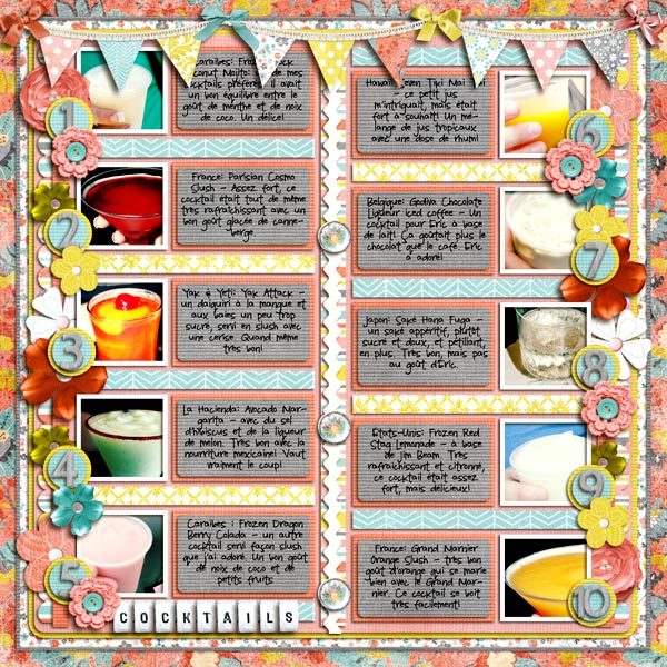 Disney Cocktails