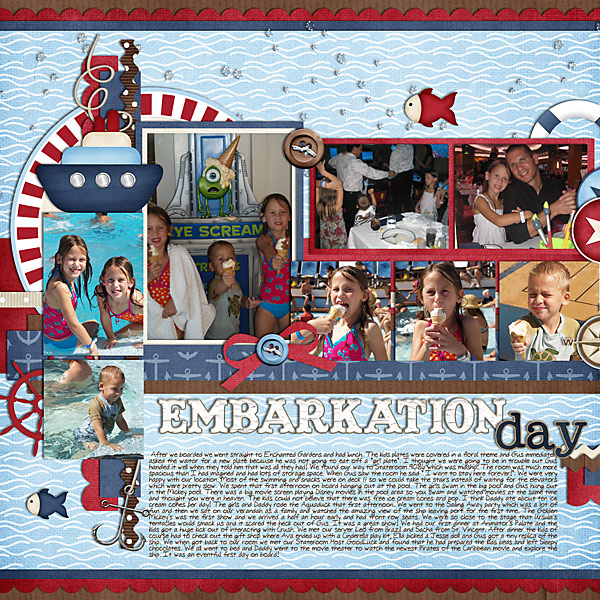 Disney Cruise Embarkation left