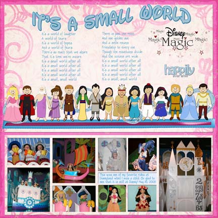 Disney:  It's a Small World