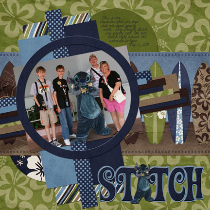 Disney:  Meeting Stitch