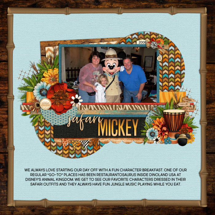 Disney World - Safari Mickey