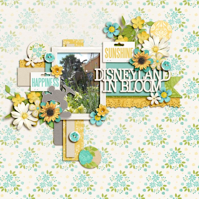 Disneyland In Bloom