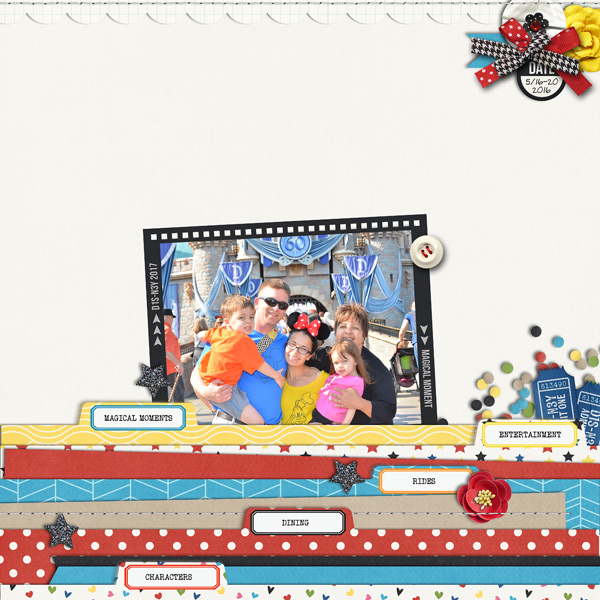 Disneyland March Passport #18