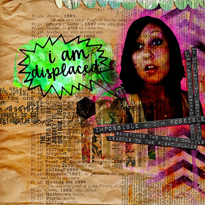 displaced
