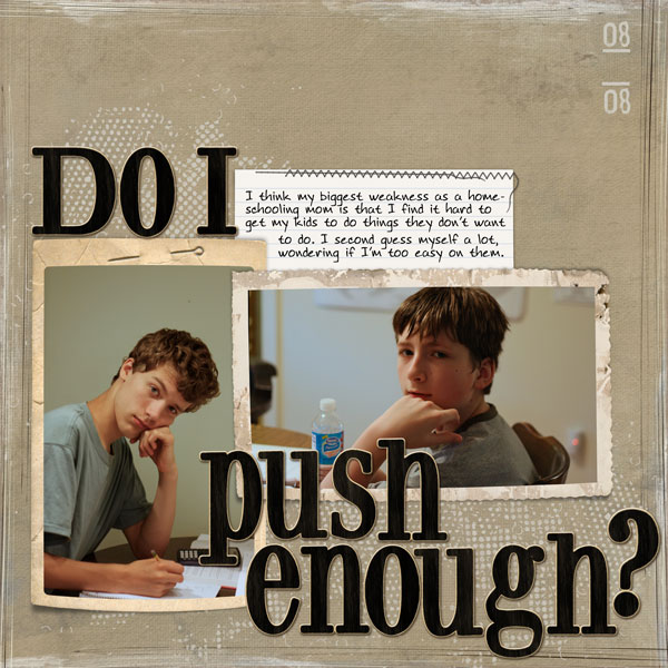 Do I Push Enough?