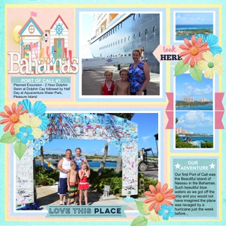 Docked in the Bahamas