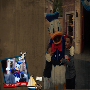 Donald Duck Less is more