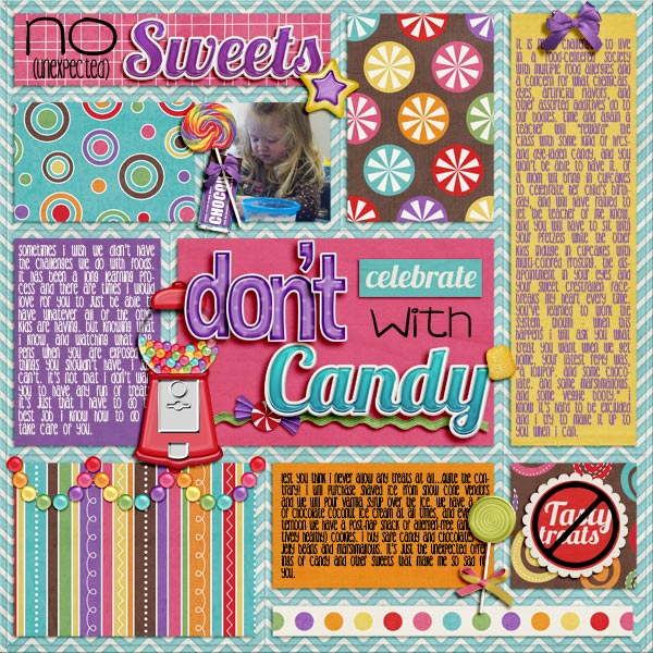 Don't Celebrate with Candy