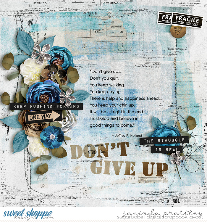 Don't give up