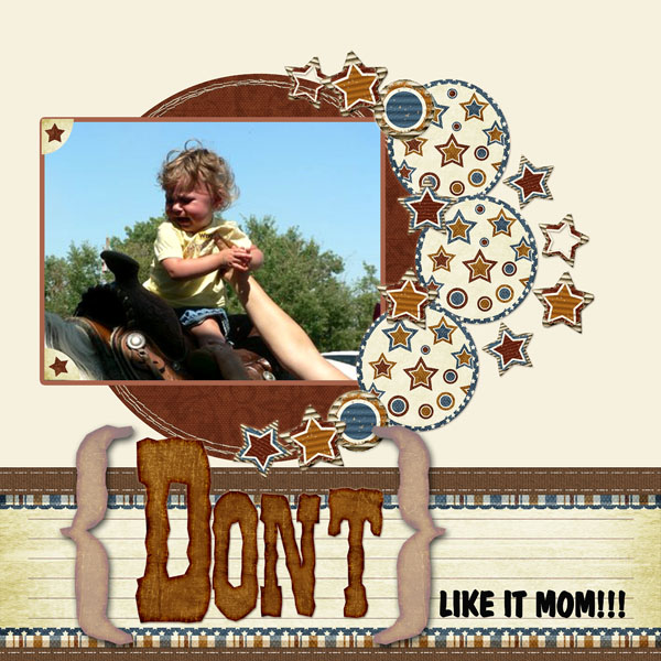 Don't like it mom!