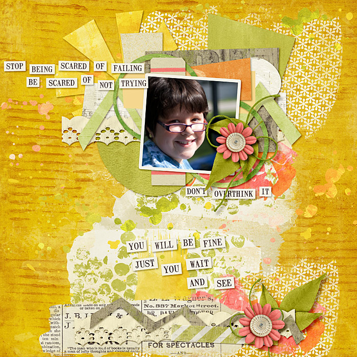 don't overthink it