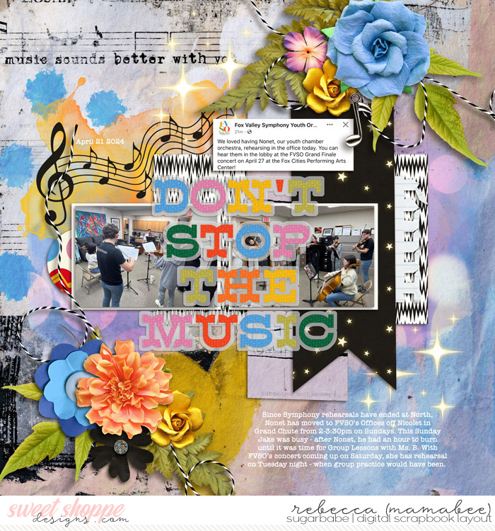 Don't stop the music