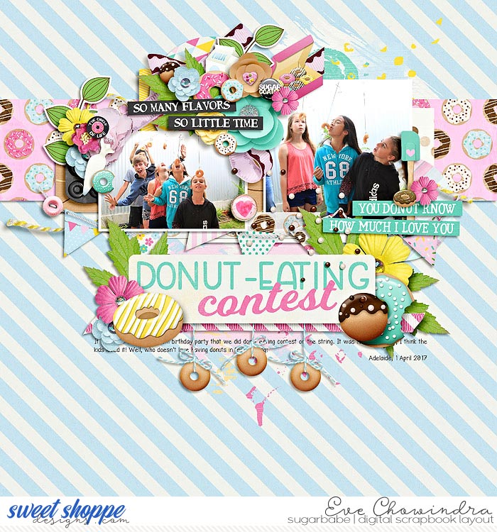 donut eating contest