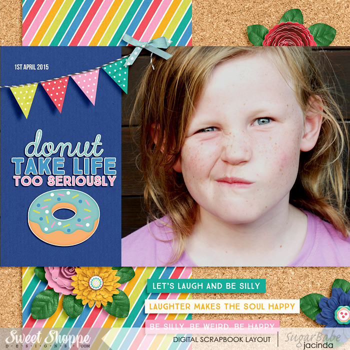 Donut take life too seriously