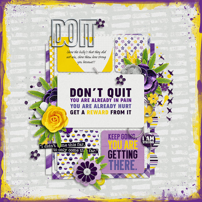 Dot it, don't quit
