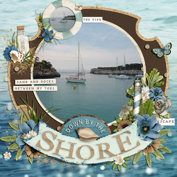 down by the shore