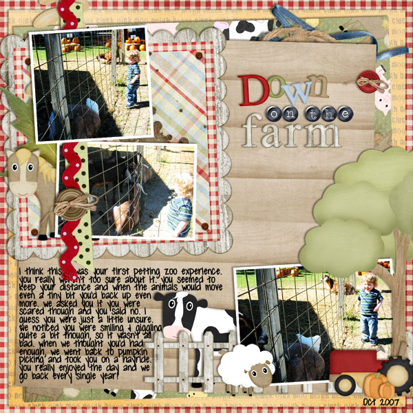 down on the farm