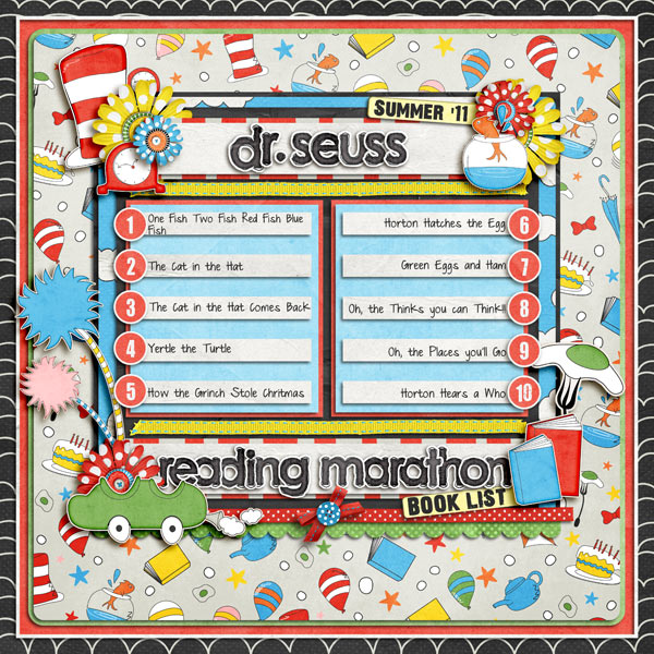 Dr.Seuss Booklist