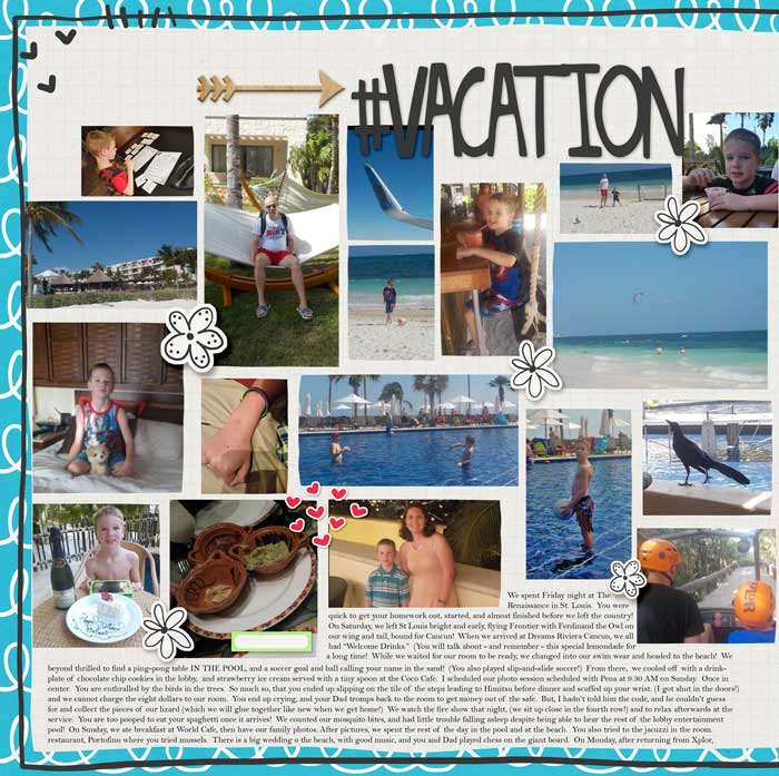 DRC Vacation Collage -Left