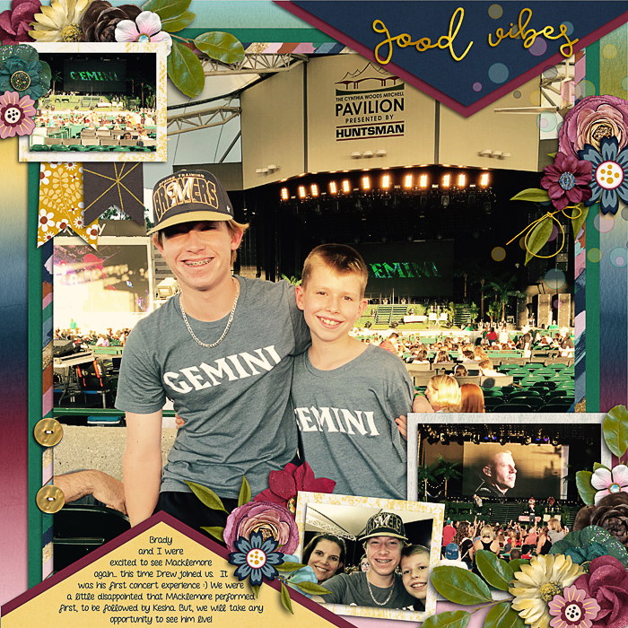 Drew's first concert
