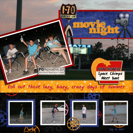 Drive-In Movie Night