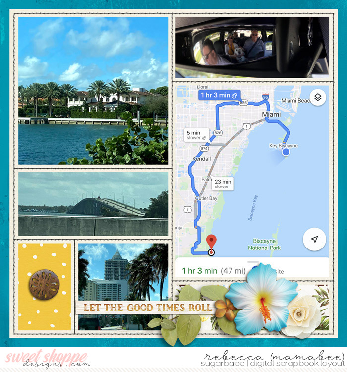 Drive to Biscayne, right